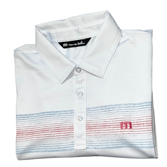 Travis Mathew Other - Travis Mathew Polo Golf Shirt Men’s size MEDIUM Chest Stripe